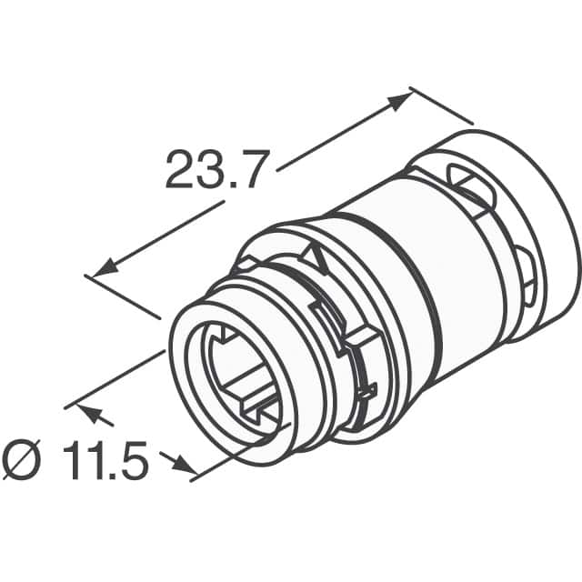 HR30-7JB-12PC Hirose Electric Co Ltd  Boîtiers de connecteurs circulaires